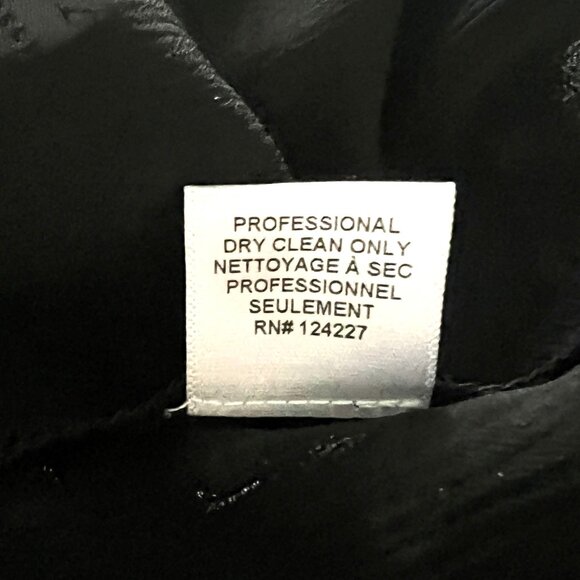 MISA Los Angeles “Gracie” Black Sheer Metallic Diamond Clip Dot Top – NWT Size X - Picture 11 of 14